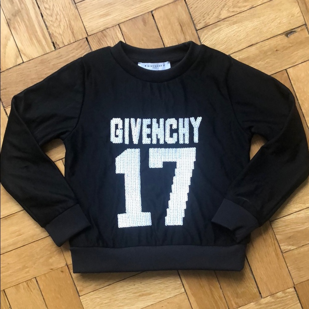 GIVENCHY | Sequin Logo Sweatshirt